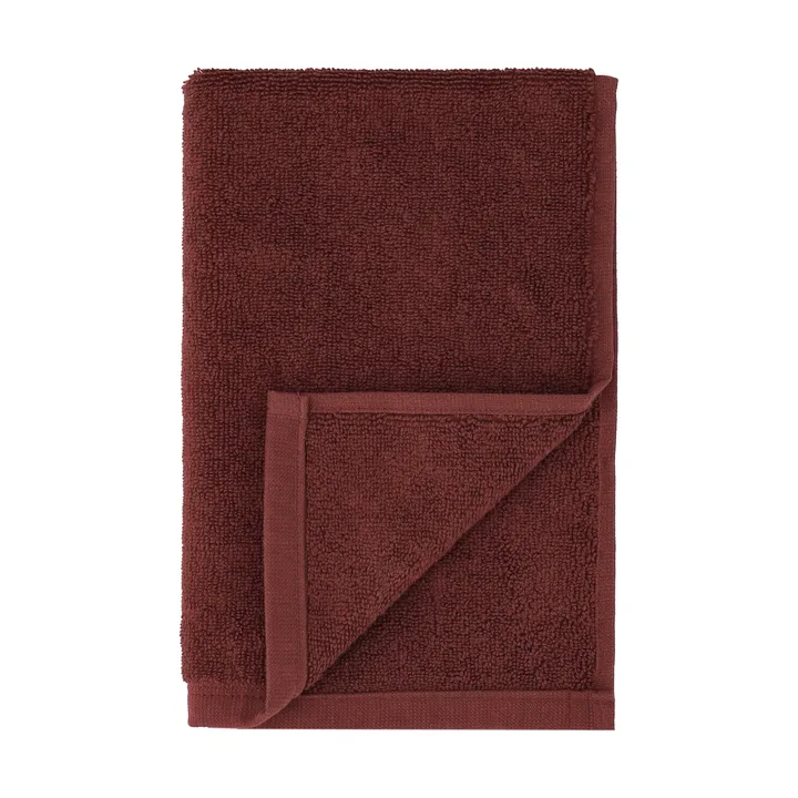 Drift toalha 30x50 cm - Vermelho - Scandi Living