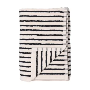 Drift toalha de banho 100x150 cm - Branco-preto - Scandi Living