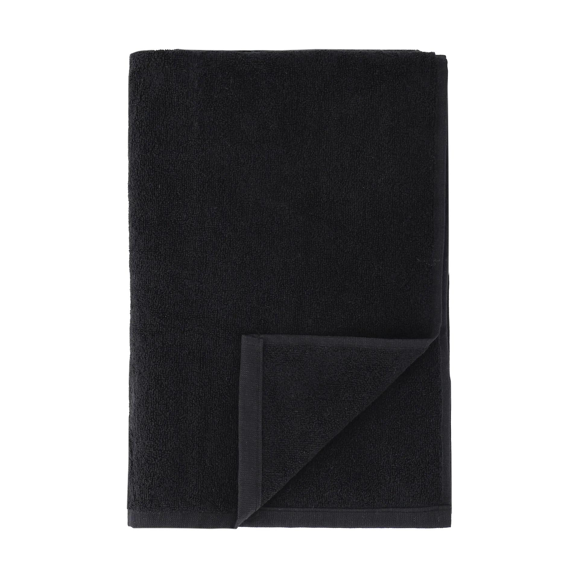 Drift toalha de banho 70x140 cm, Preto Scandi Living