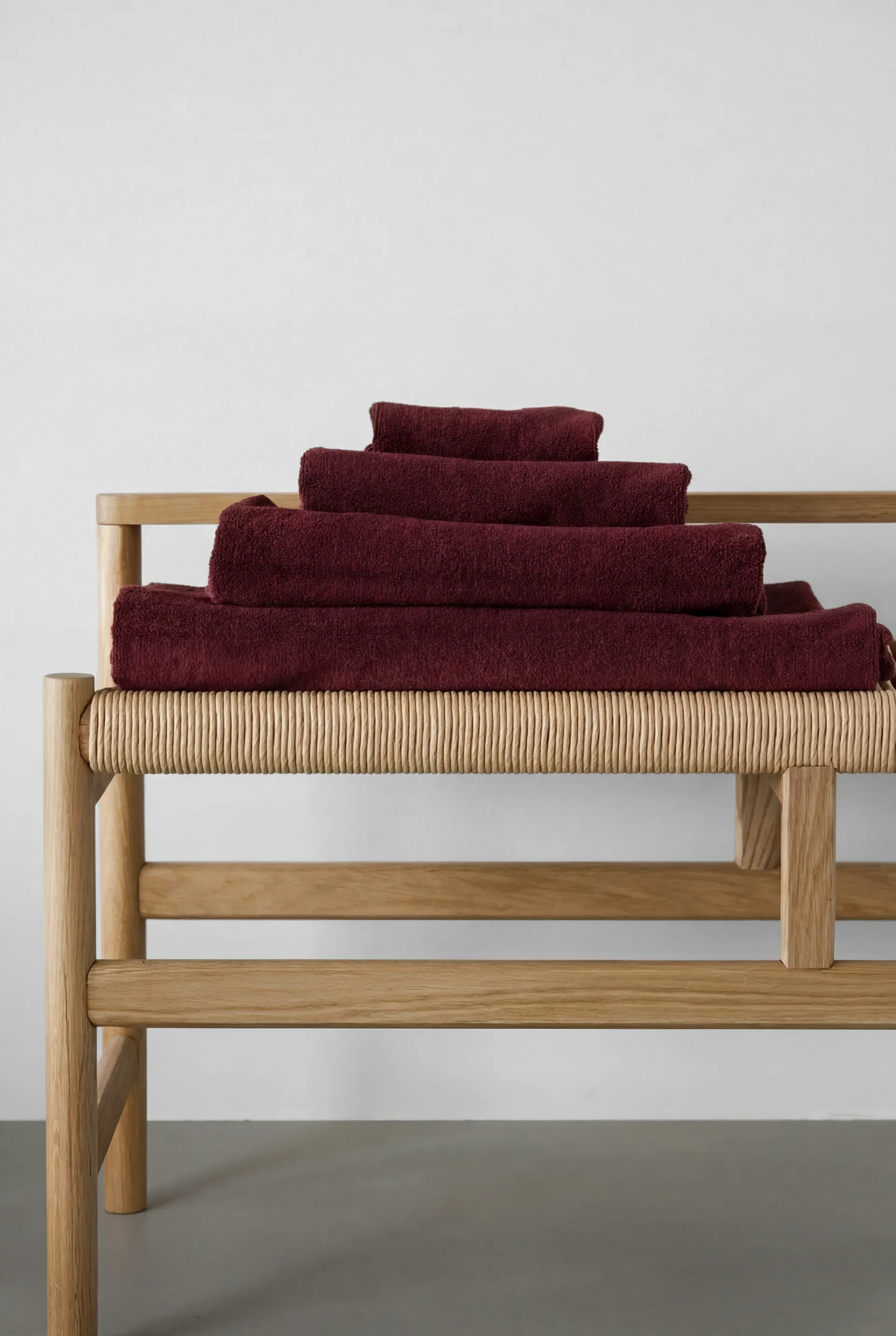 Drift toalha de banho 70x140 cm, Vermelho Scandi Living