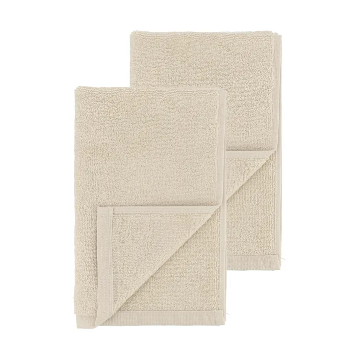Drift toalhas de banho 100x150 cm 2-pack - Branco - Scandi Living