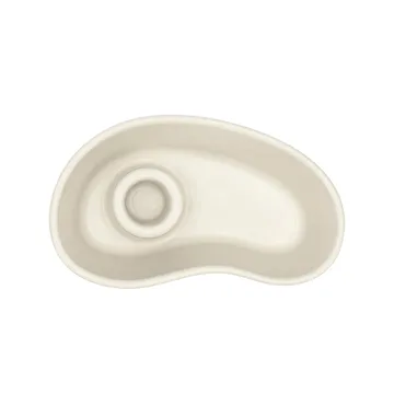 Ember castiçal - Branco, 8x14 cm - Scandi Living
