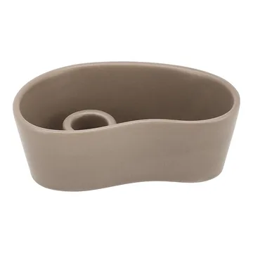 Ember castiçal - Taupe, 8x14 cm - Scandi Living