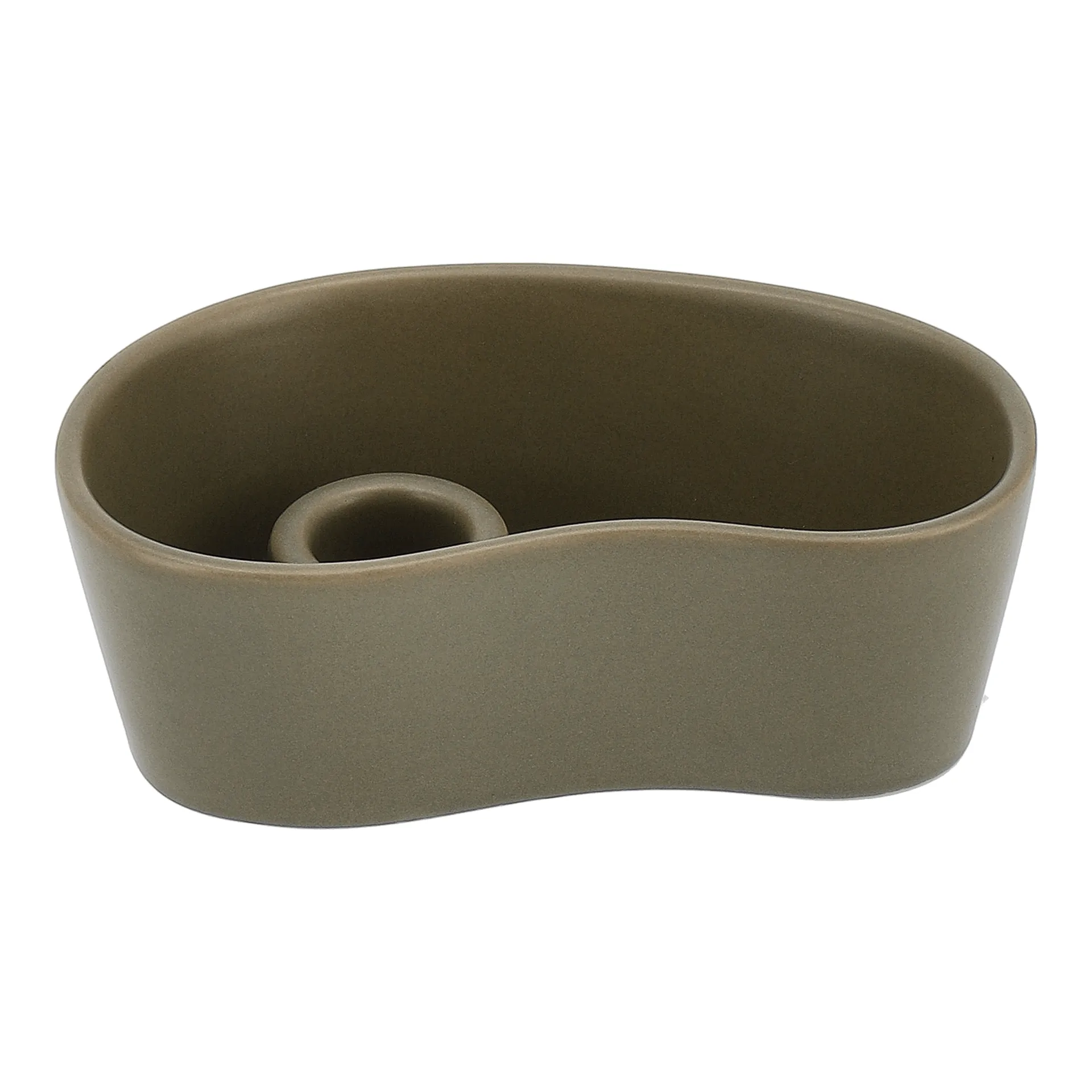Ember castiçal, Verde, 8x14 cm Scandi Living