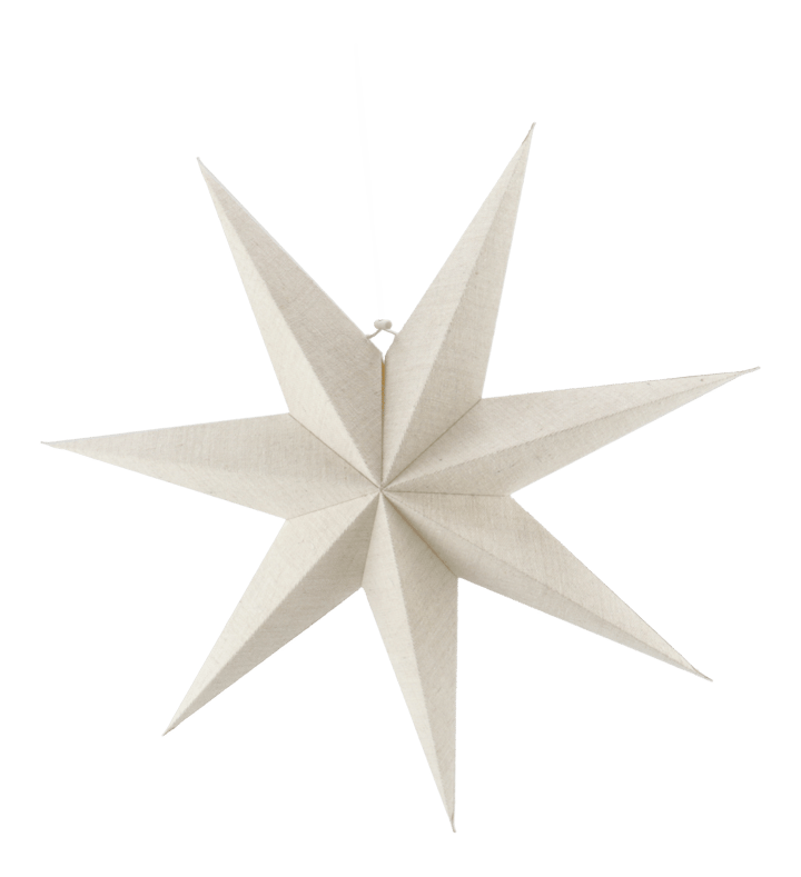 Estrela de Natal branca Bare - 80 cm - Scandi Living
