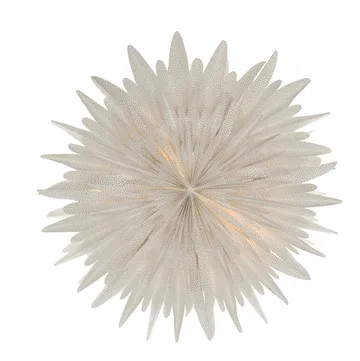 Estrela de Natal branca com pontos Luna - 60 cm - Scandi Living