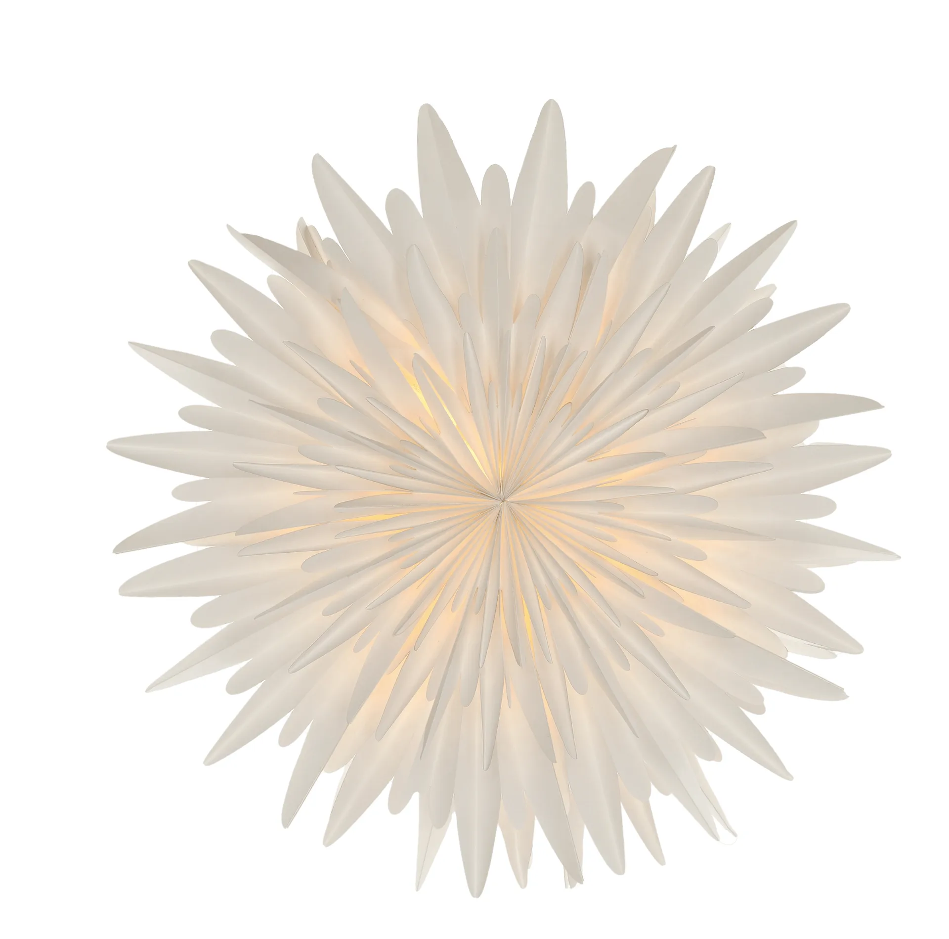 Estrela de Natal branca Luna, 60 cm Scandi Living