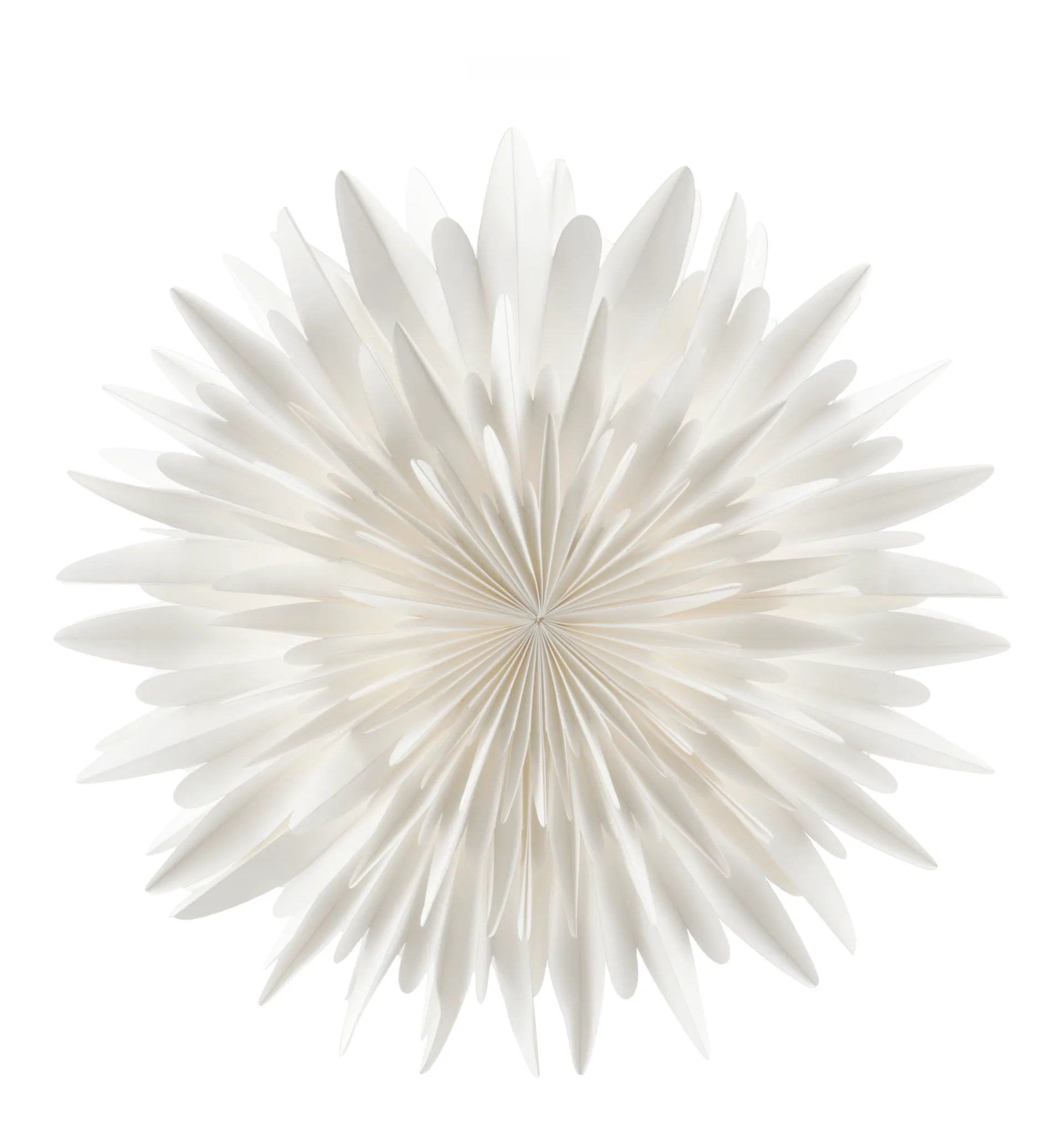 Estrela de Natal branca Luna, 80 cm Scandi Living