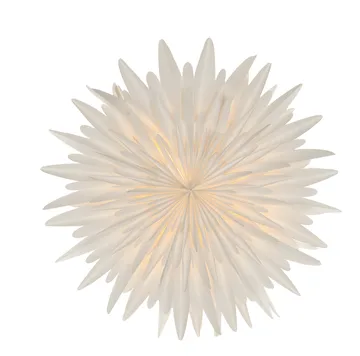 Estrela de Natal branca Luna - 80 cm - Scandi Living