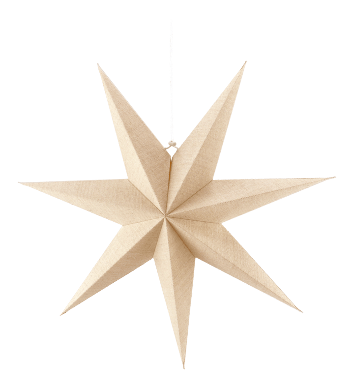 Estrela de Natal nature Bare - 60 cm - Scandi Living