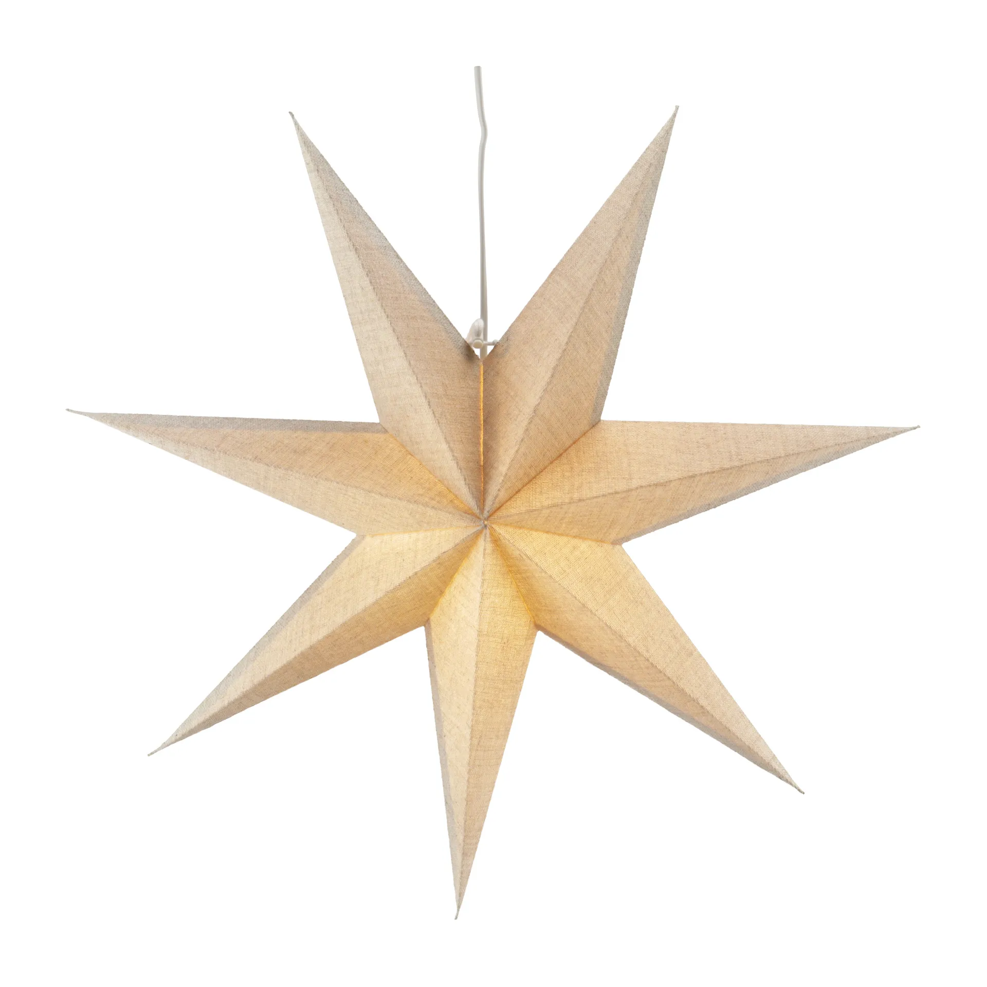 Estrela de Natal nature Bare, 80 cm Scandi Living