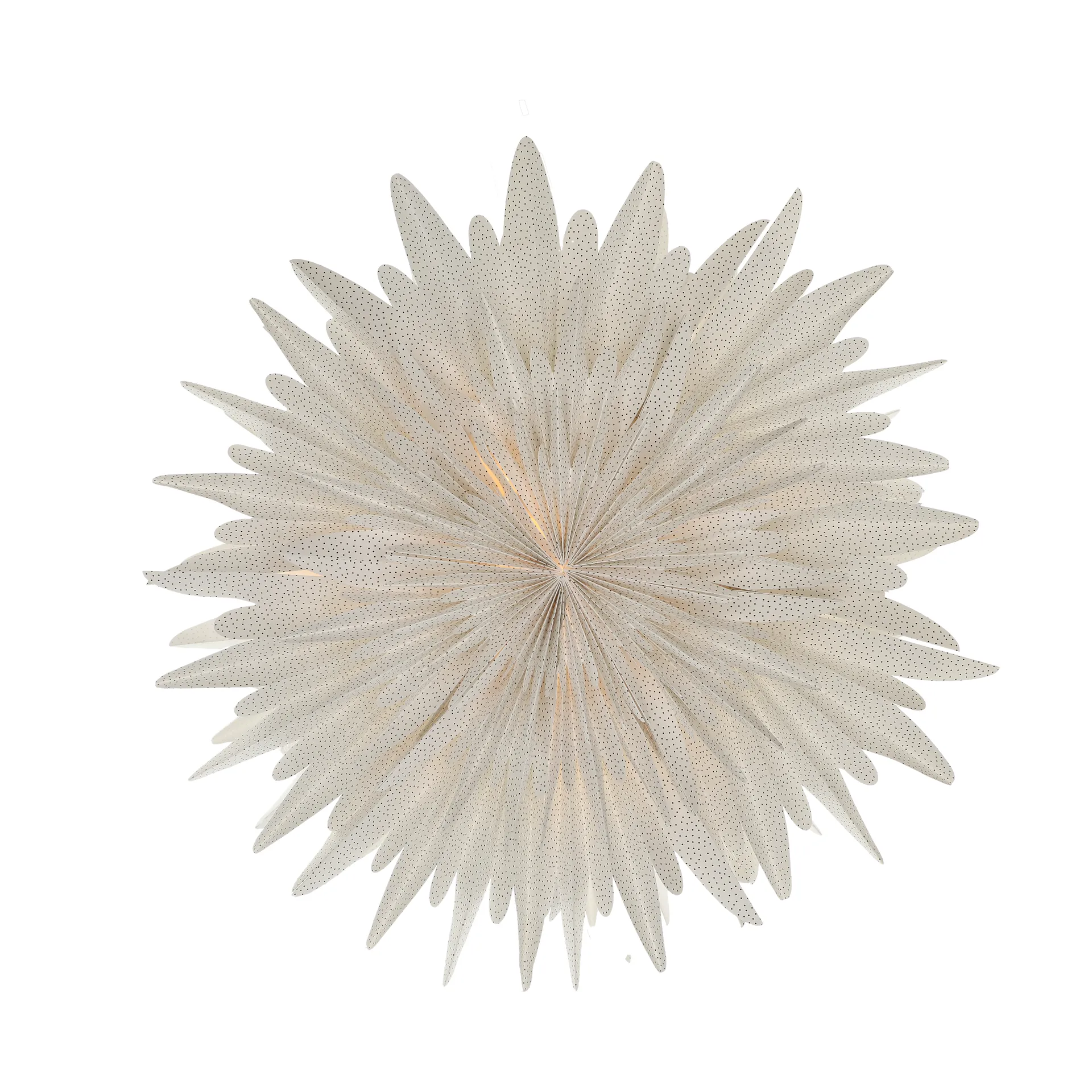 Estrela do Advento Luna Ø80 cm embalagem de 2 - Branco com bolinhas Scandi Living