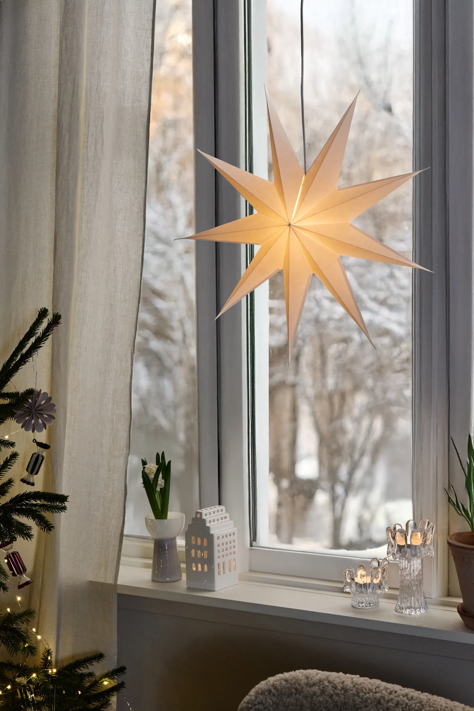 Flare estrela de Advento, Ø60 cm Scandi Living