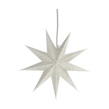 Folk estrela do Advento - Branco , Ø45 cm - Scandi Living