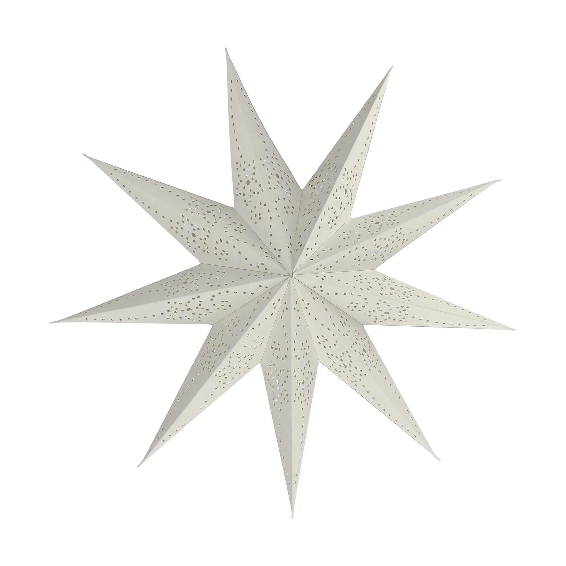 Folk estrela do Advento, Branco , Ø45 cm Scandi Living