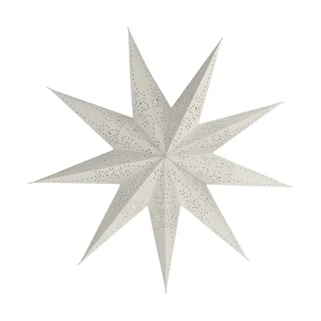 Folk estrela do Advento - Branco , Ø45 cm - Scandi Living