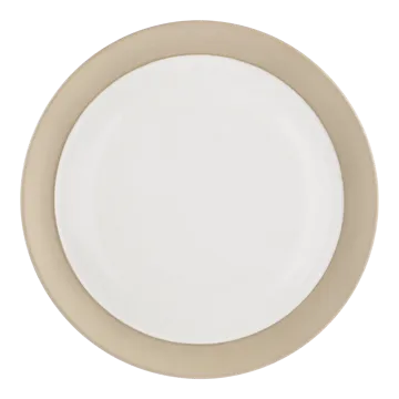 Fossil prato Ø26 cm - Branco - Scandi Living