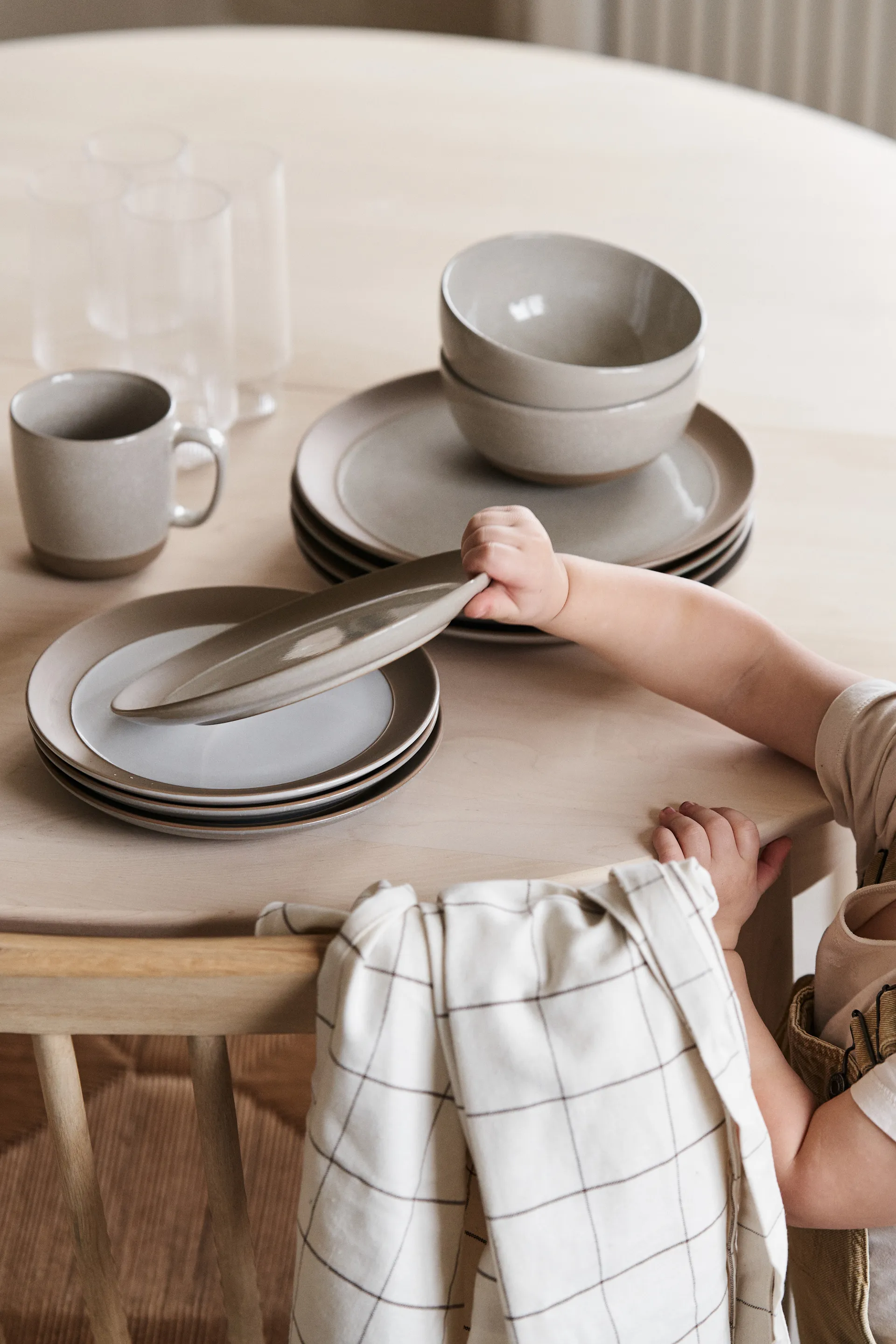 Fossil pratopequeno Ø21 cm, Branco Scandi Living