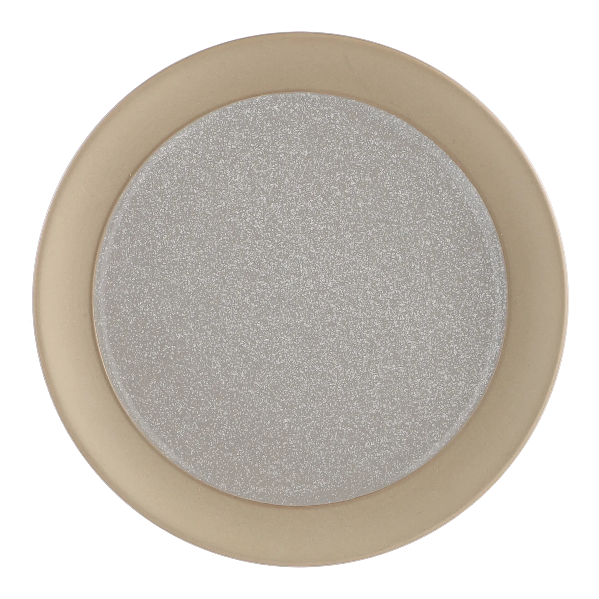 Fossil pratopequeno Ø21 cm, Cinza Scandi Living