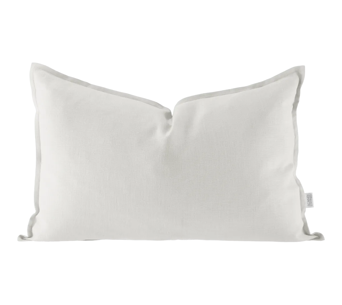 Fronha Calm em linho 40x60 cm, Branco Scandi Living