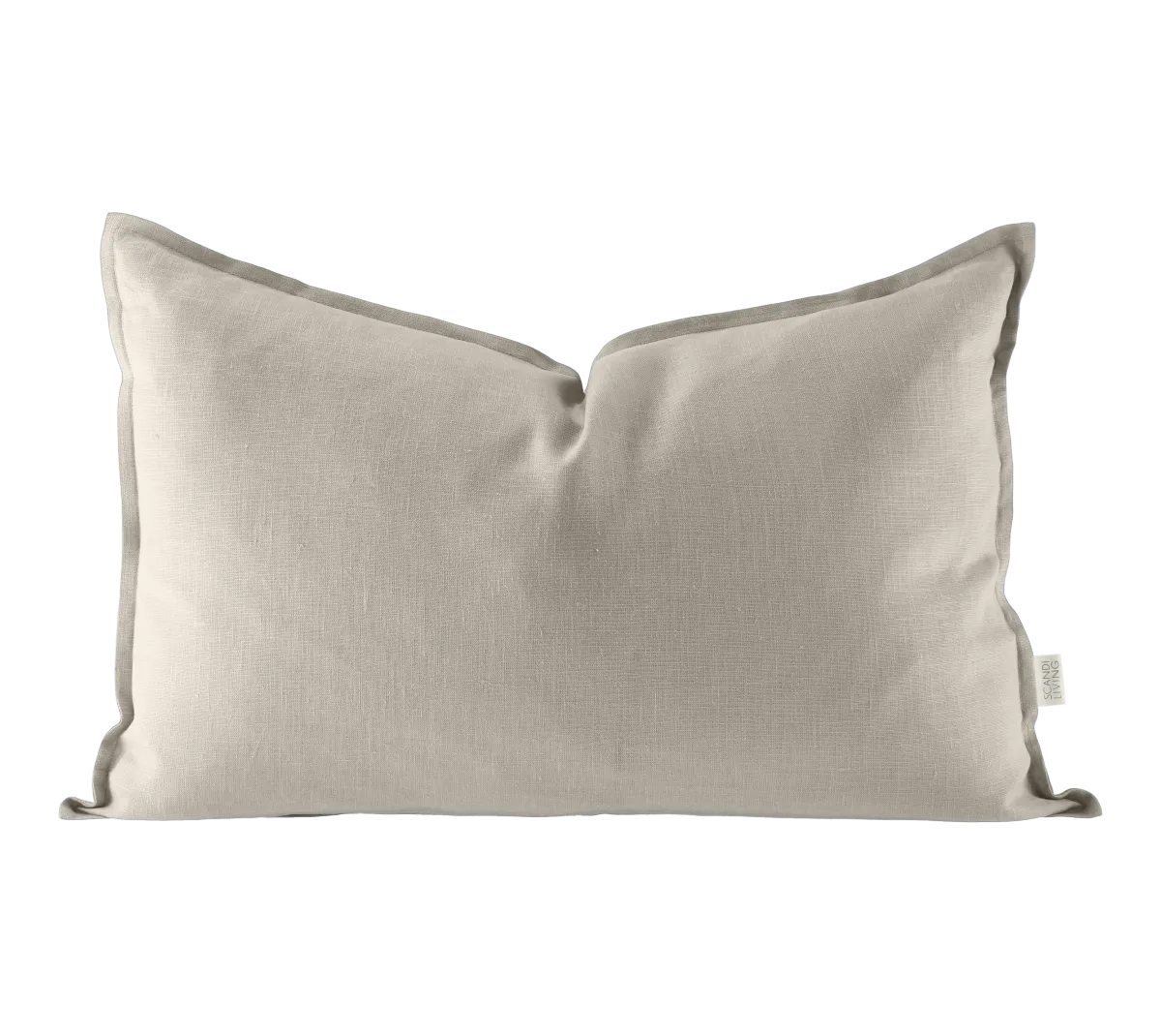 Fronha Calm em linho 40x60 cm, Greige Scandi Living