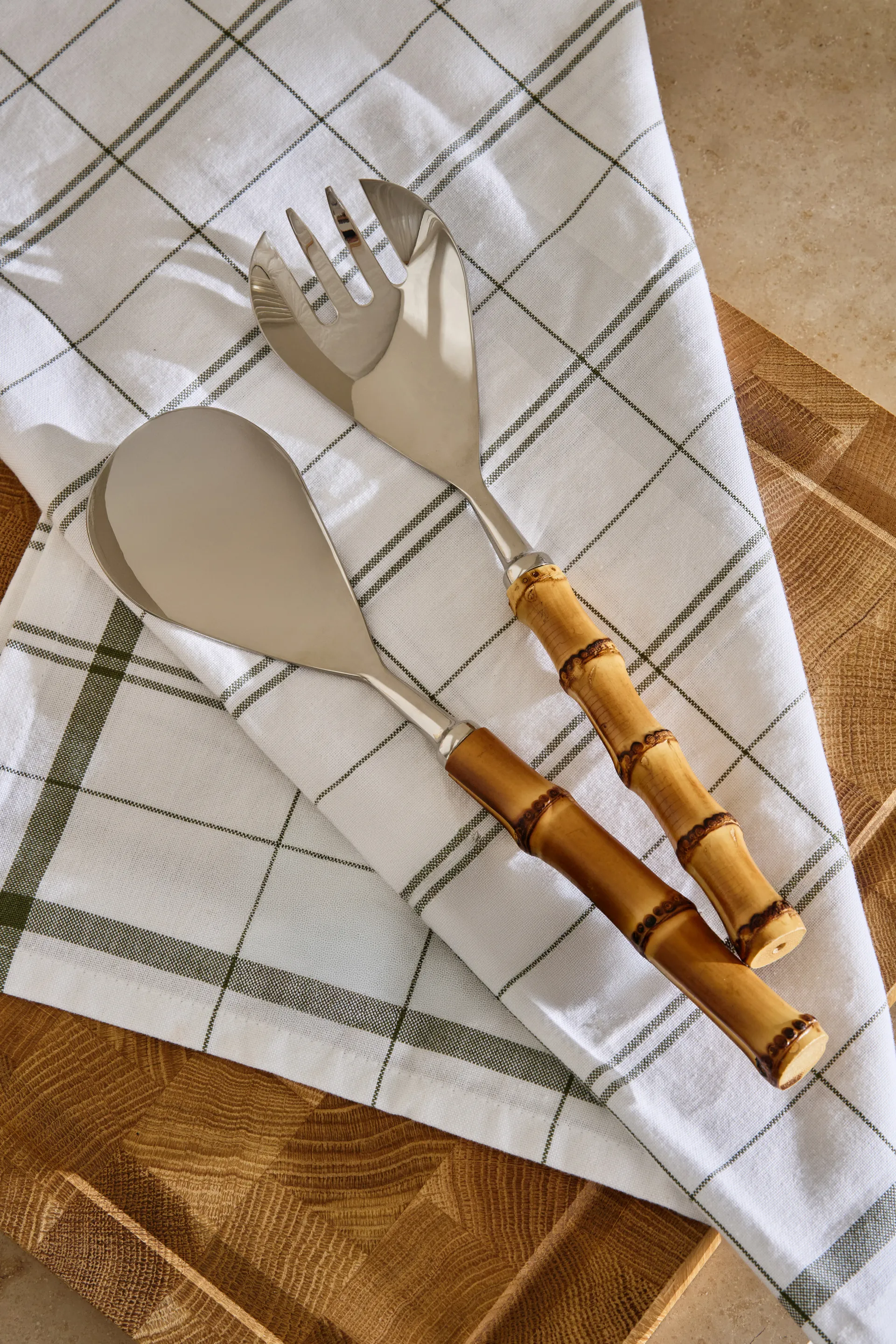 Grove talheres de salada, 2 peças Scandi Living