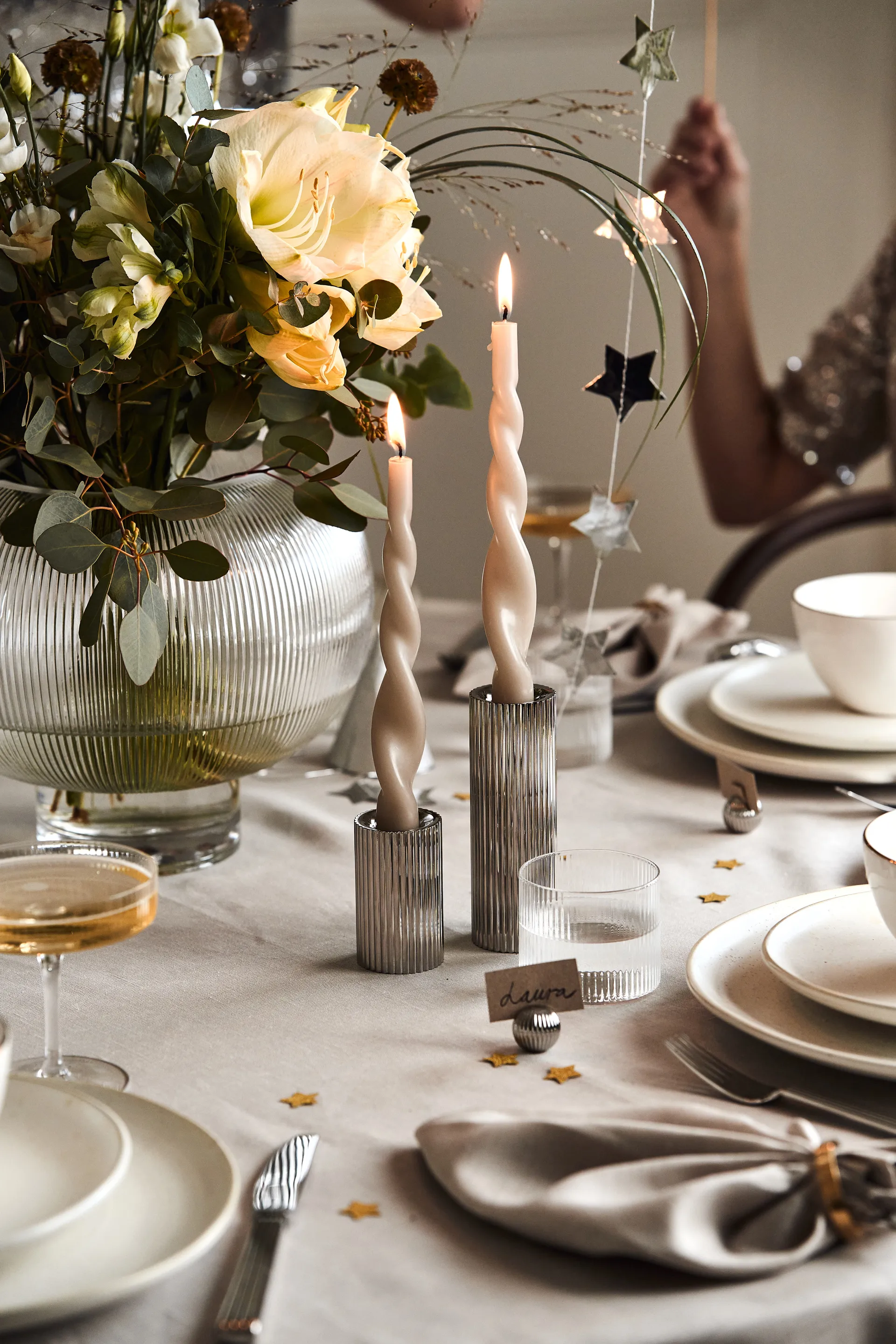 Guardanapos Clean 45 x 45 cm 4 un., Greige Scandi Living