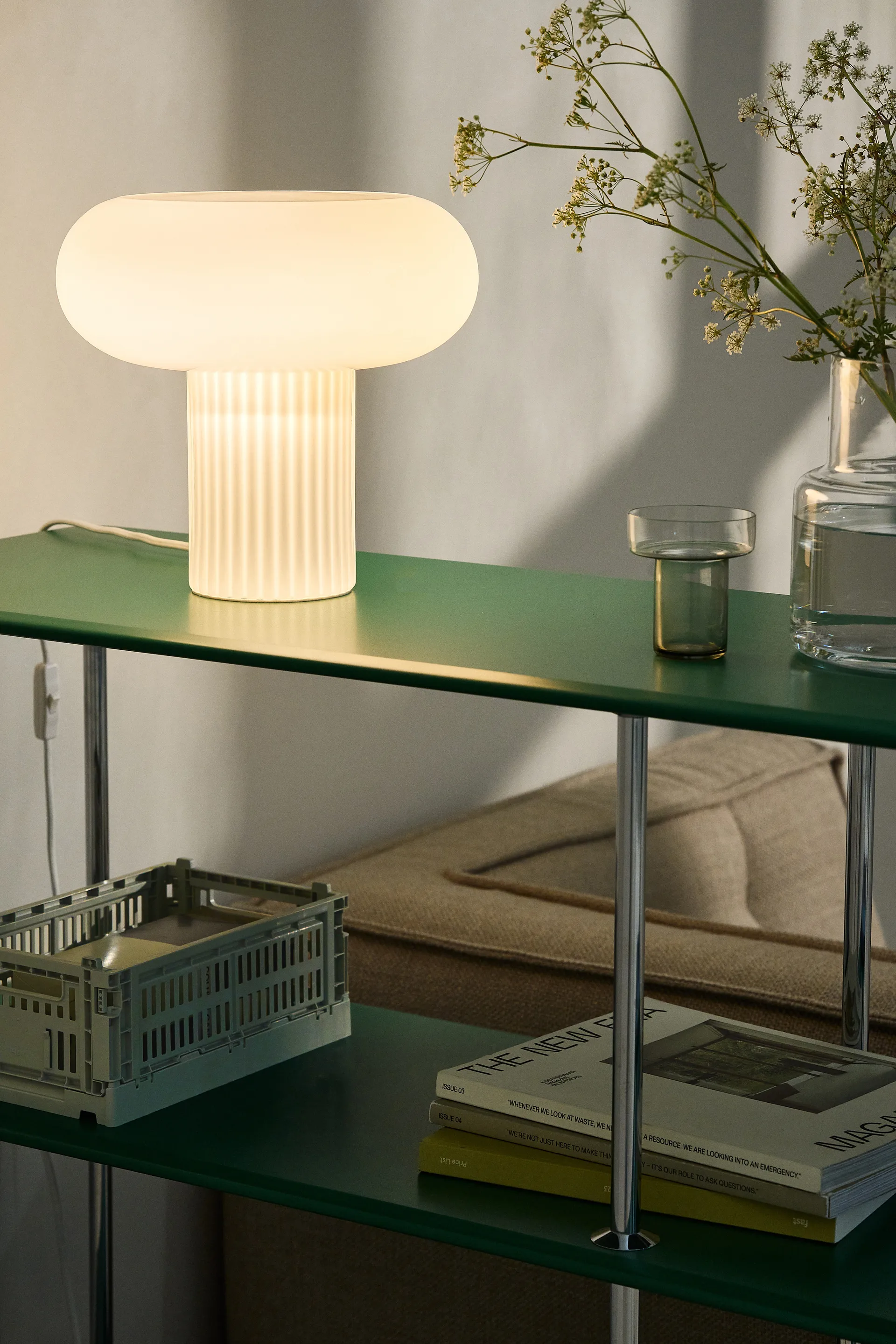 Haven Candeeiro de mesa  26 cm, Branco Scandi Living