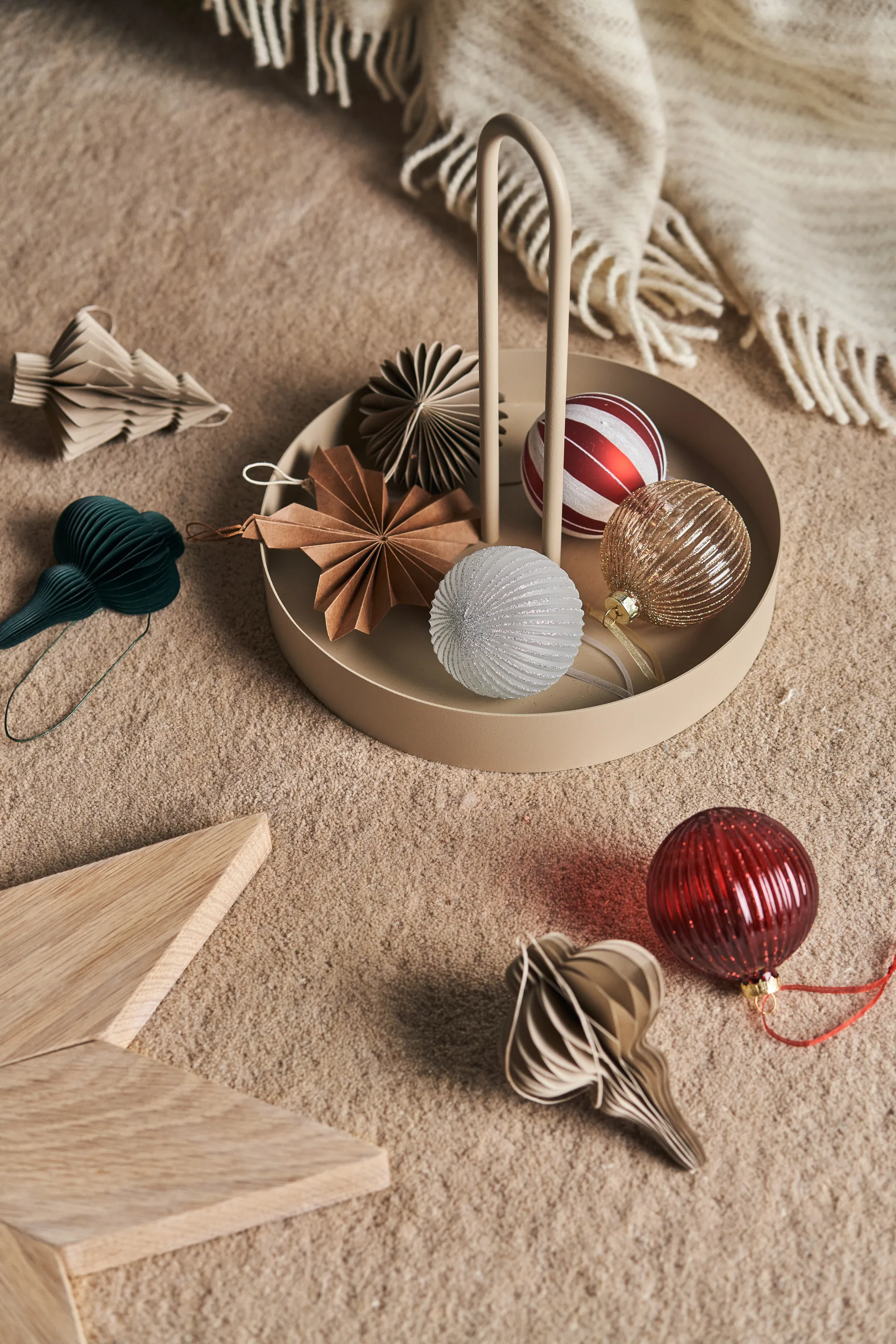 Holiday enfeites 6 un., Branco Scandi Living