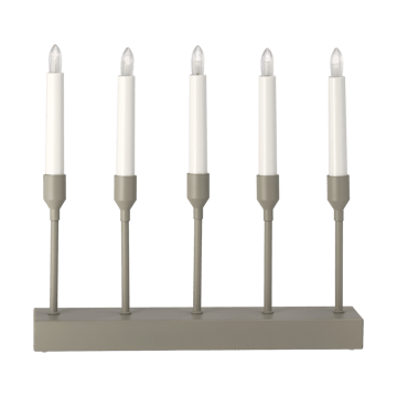 Kindle candelabro de advento portátil 30 cm - Bege - Scandi Living