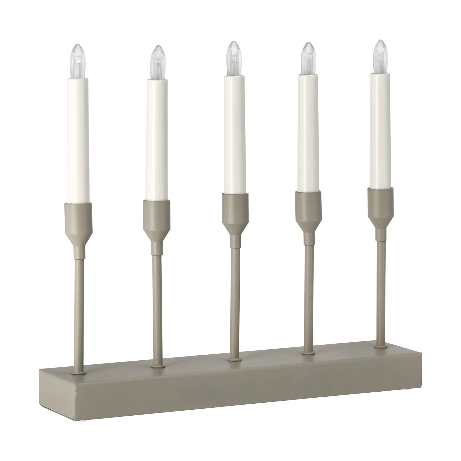 Kindle candelabro de advento portátil 30 cm, Bege Scandi Living