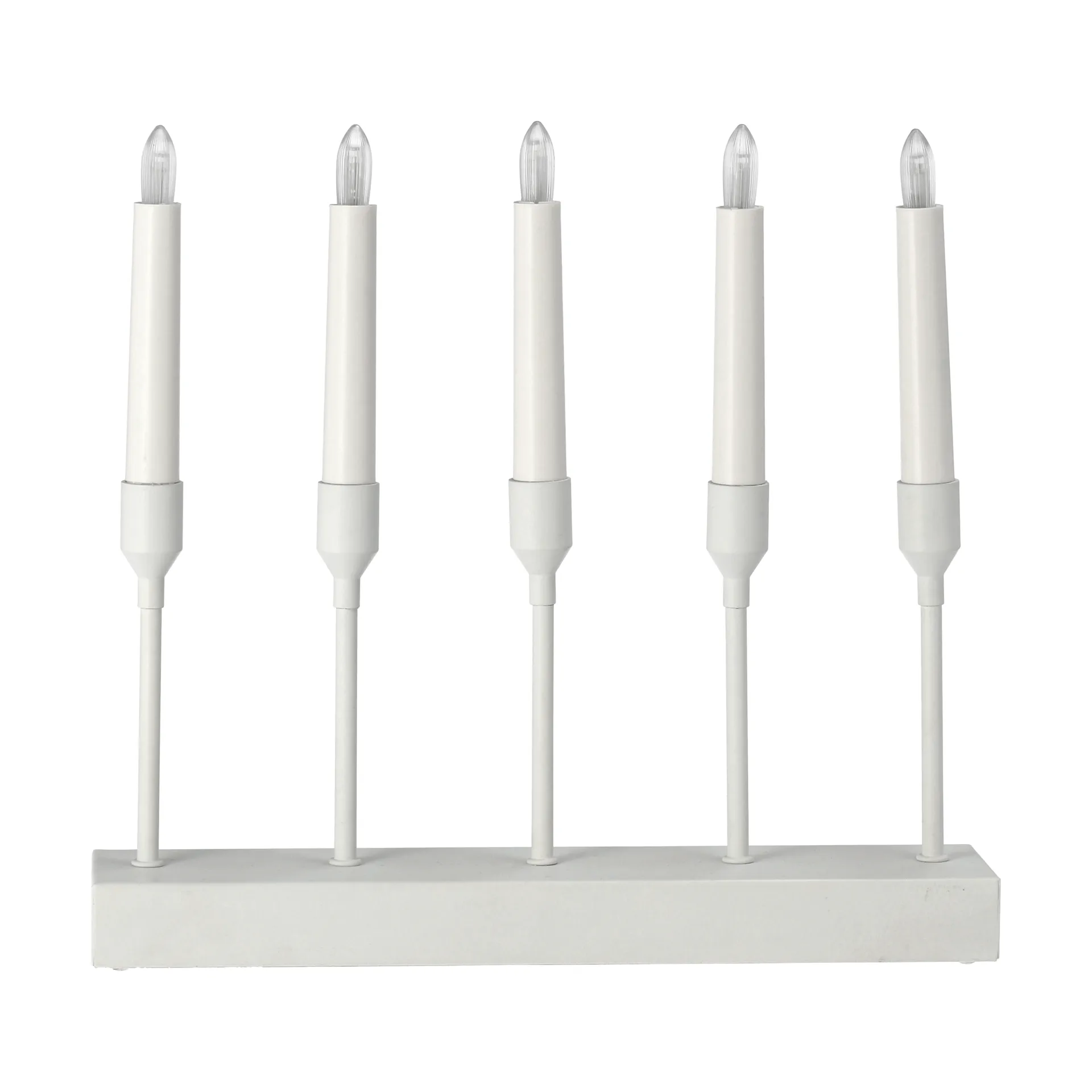 Kindle candelabro de advento portátil 30 cm, Branco Scandi Living