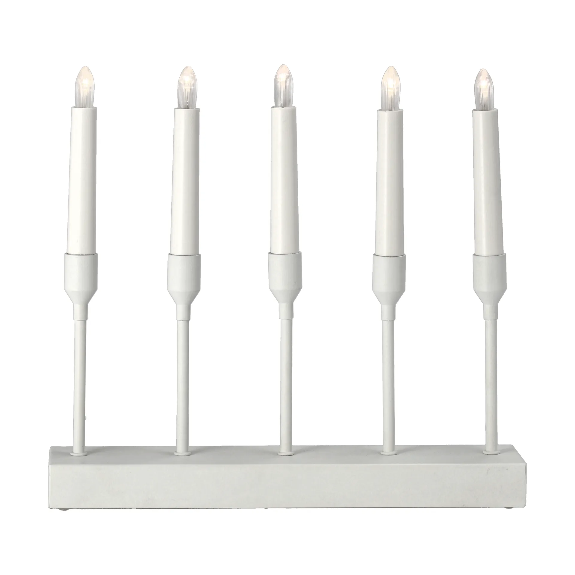 Kindle candelabro de advento portátil 30 cm, Branco Scandi Living