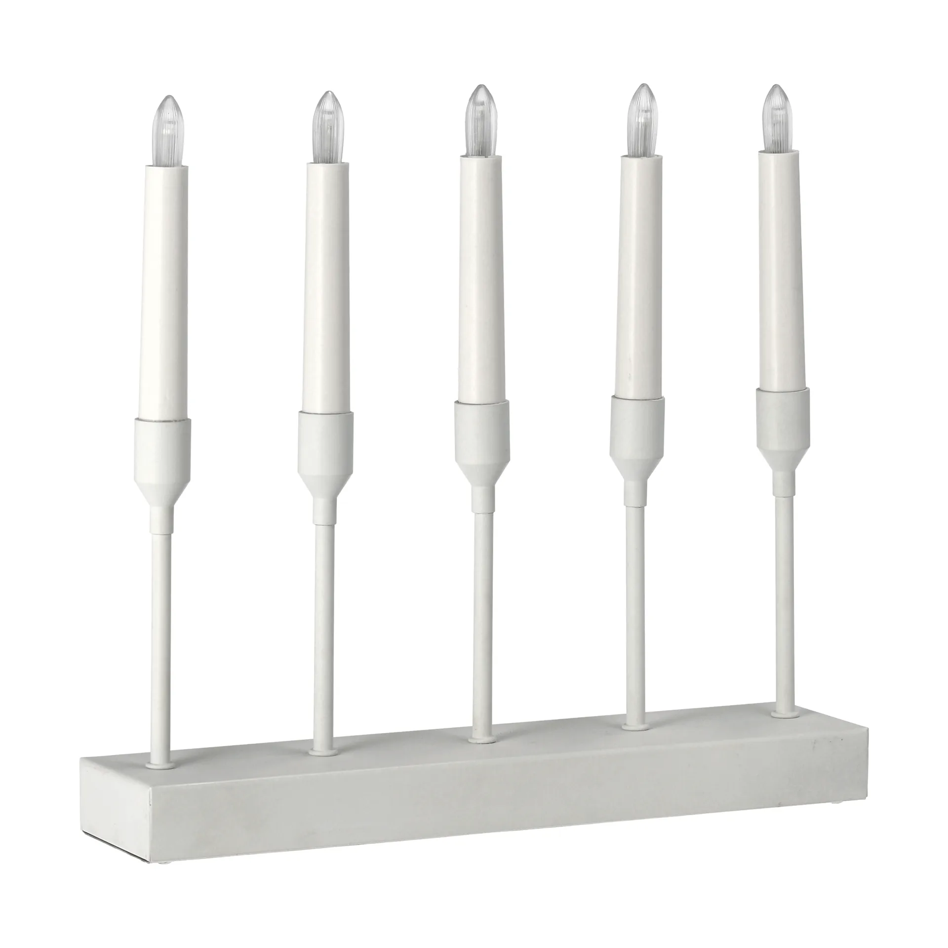 Kindle candelabro de advento portátil 30 cm, Branco Scandi Living