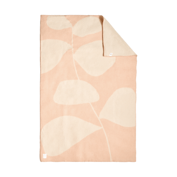 Leaf manta de lã 130x180 cm - Pêssego - Scandi Living