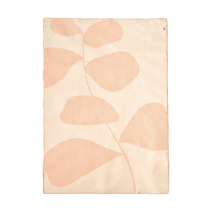 Leaf manta de lã 130x180 cm, Pêssego Scandi Living