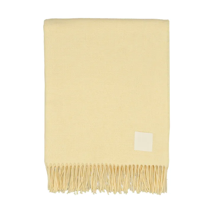 Loom manta de algodão 125x170 cm - Creme manteiga - Scandi Living