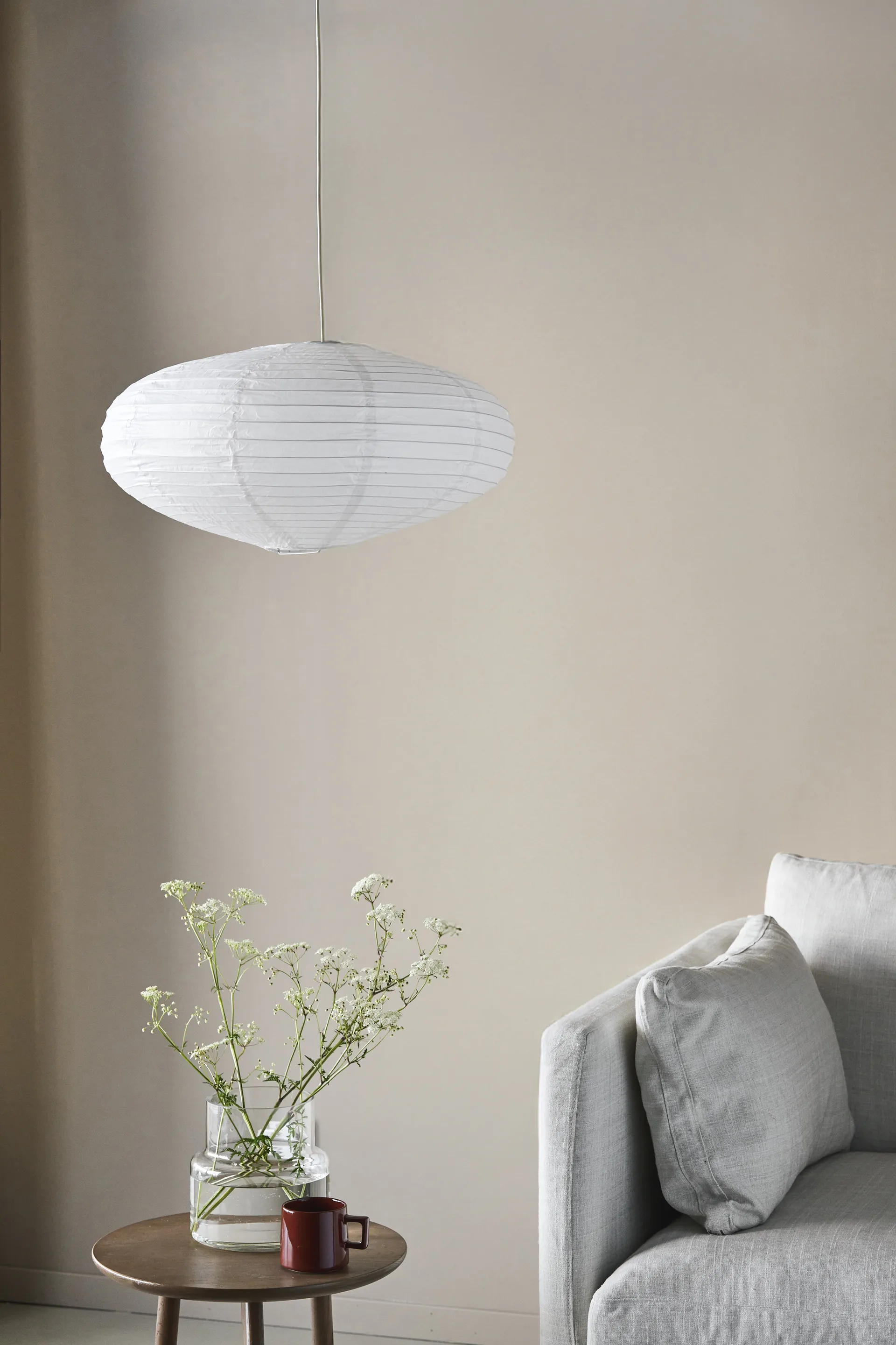Lucent Abajur oval, Ø40 cm Scandi Living