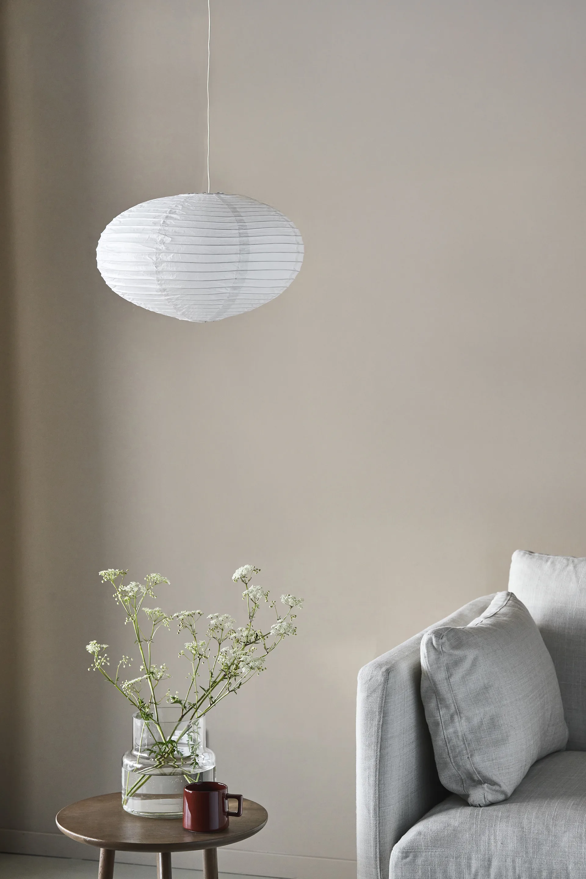 Lucent Abajur oval, Ø53 cm Scandi Living