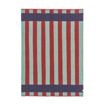 Manta de lã Aisles 130x180 cm - Verde - Scandi Living