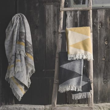 Manta de lã Rime - mustard  - Scandi Living