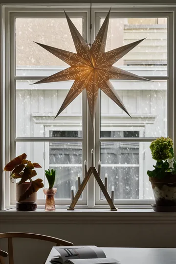 Nord candelabro de Advento 40 cm - Escurecido - Scandi Living