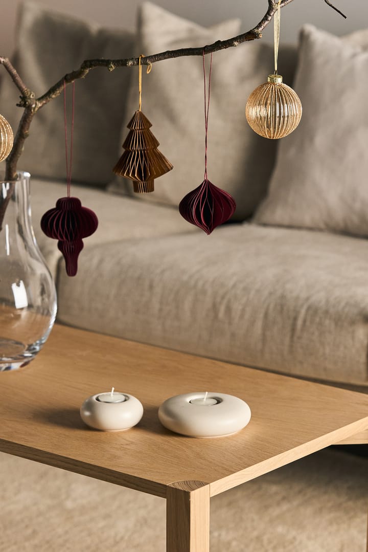 Onion enfeites 4 unid., Vermelho Scandi Living