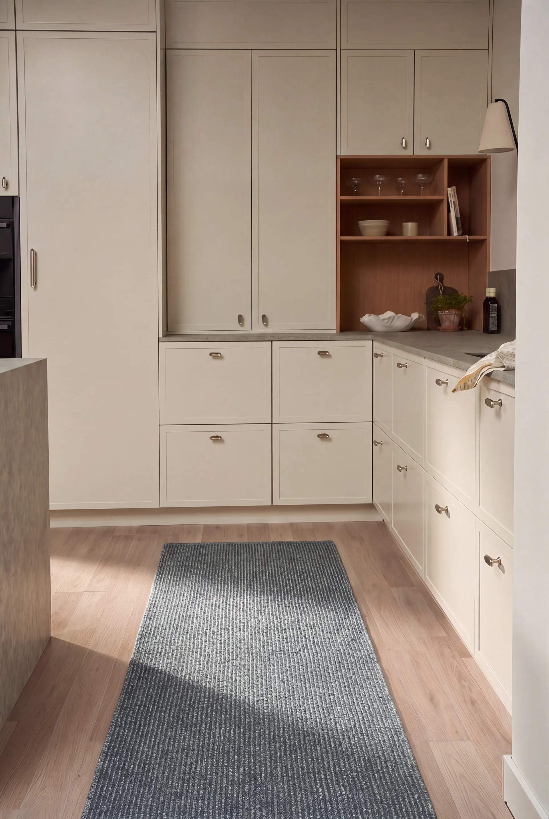 Passadeira Fallow, Azul, 70x250 cm Scandi Living