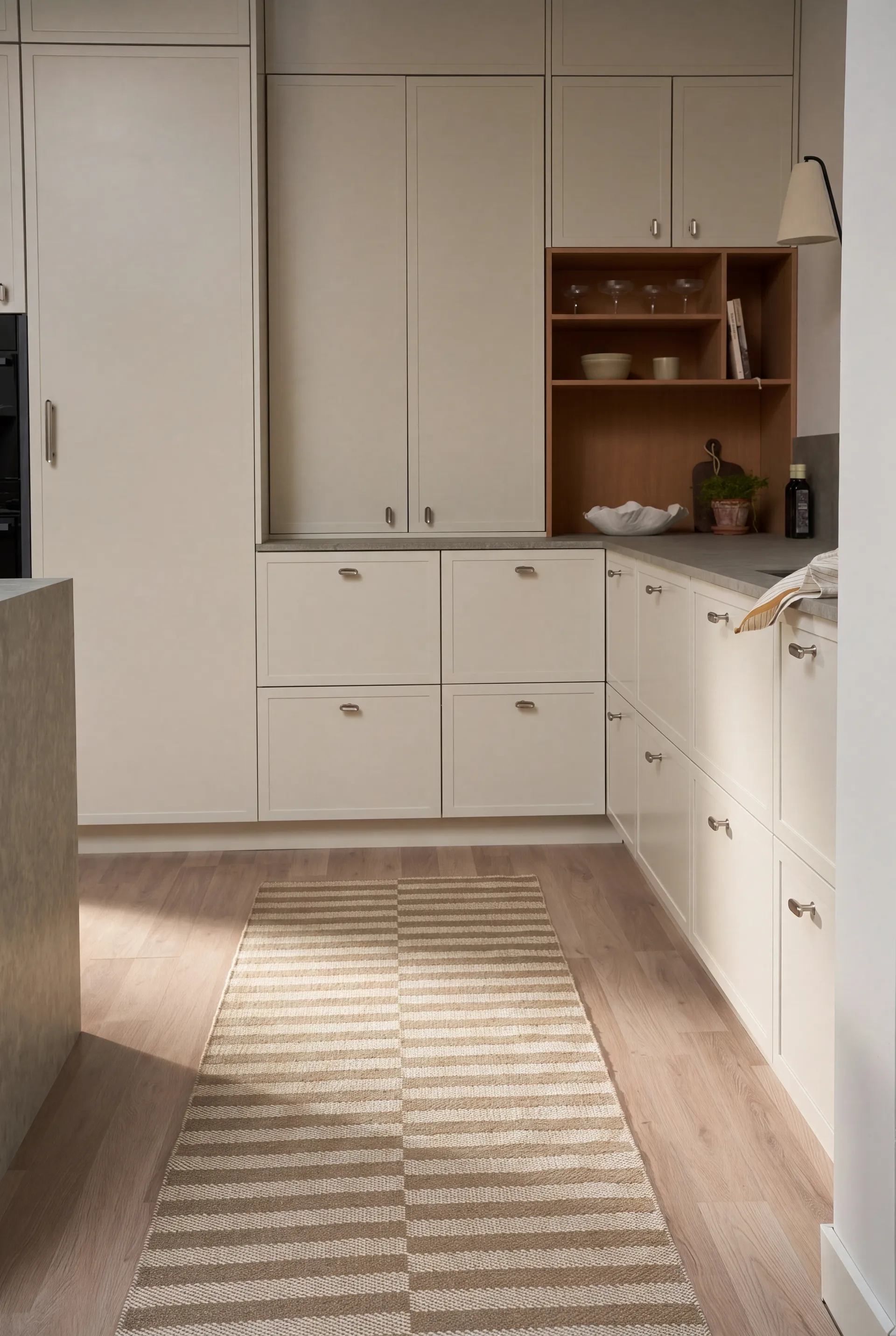 Path passadeira, Bege, 70x200 cm Scandi Living