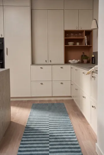 Path passadeira - Ocean blue, 70x250 cm - Scandi Living