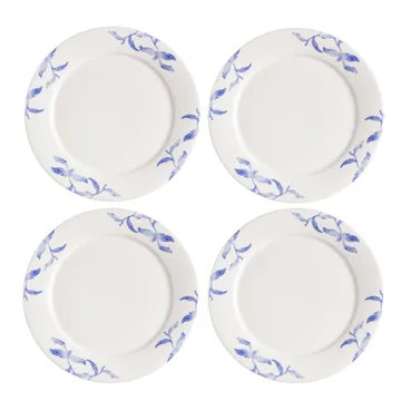 Pires Havspil 21 cm, 4 un. - blue-white - Scandi Living