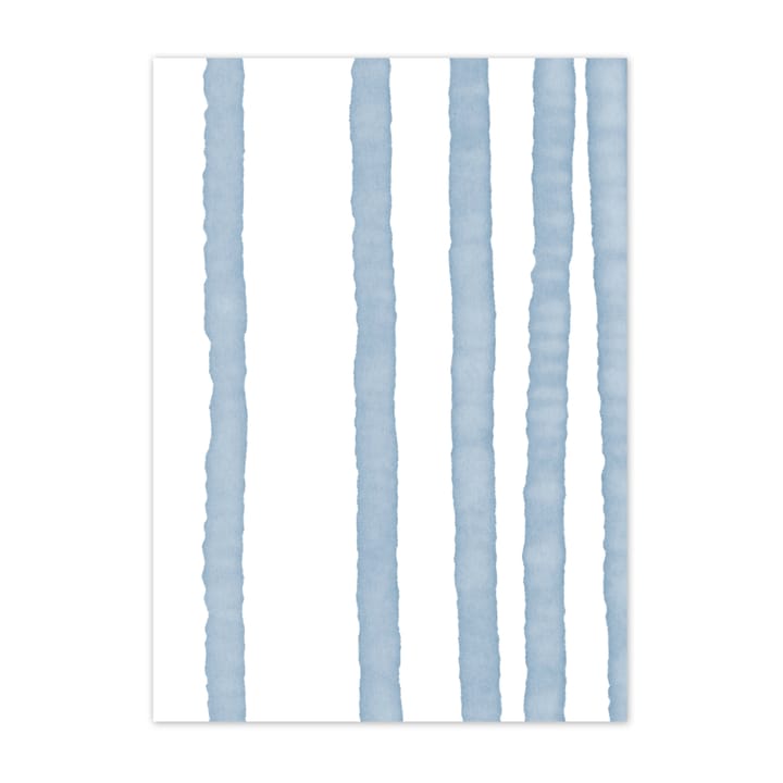 Póster azul Lineage - 40x50 cm - Scandi Living