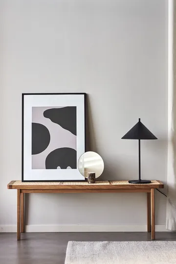 Póster cinza Contour - 50x70 cm - Scandi Living