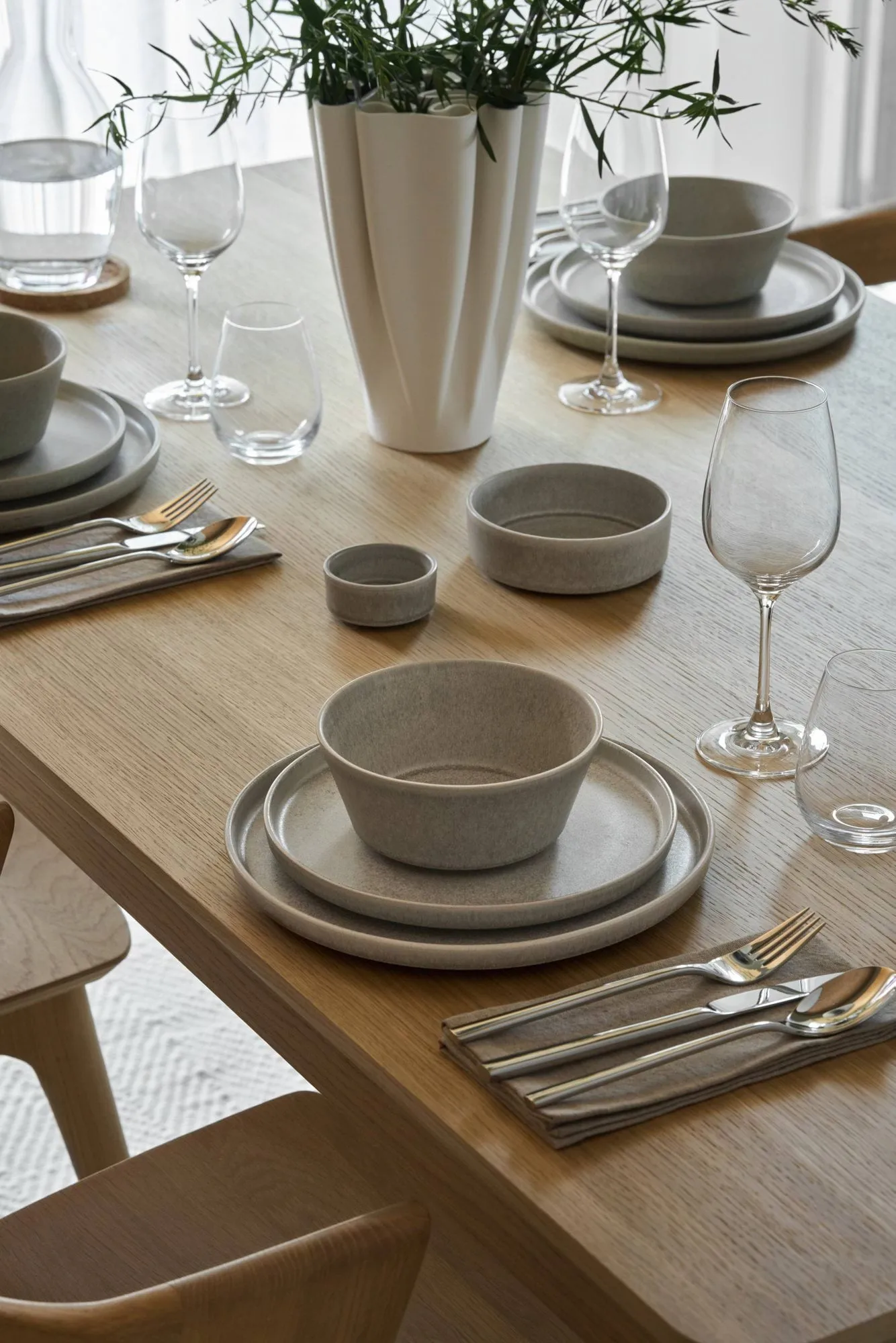 Prato Clay, Bege, Ø26 cm Scandi Living